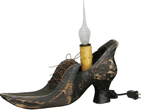 Create a Fascinating Atmosphere with Witch Shoe Candle Holders